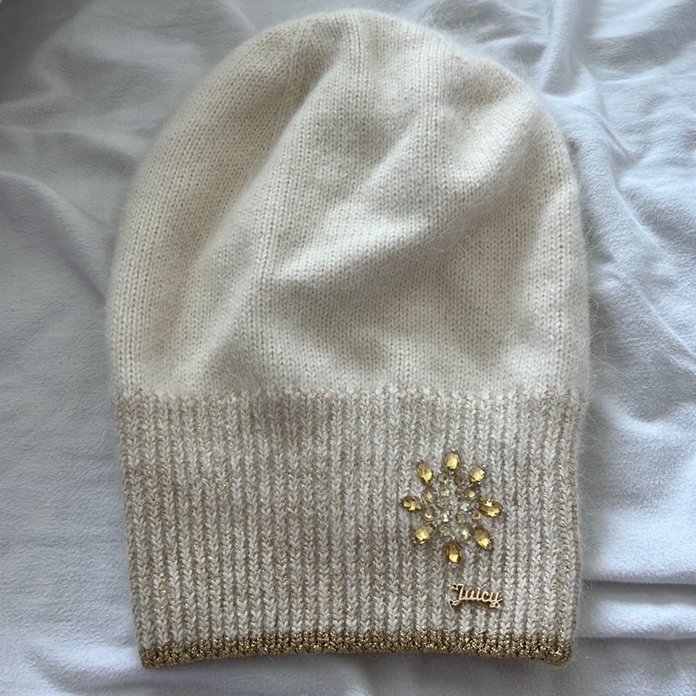 Vintage juicy couture angora hat